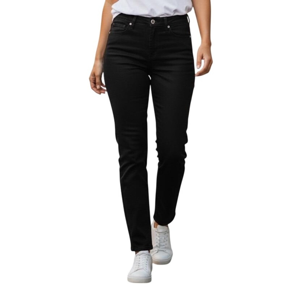 Talbots Black Pemium Denim Pants Women's Size 10